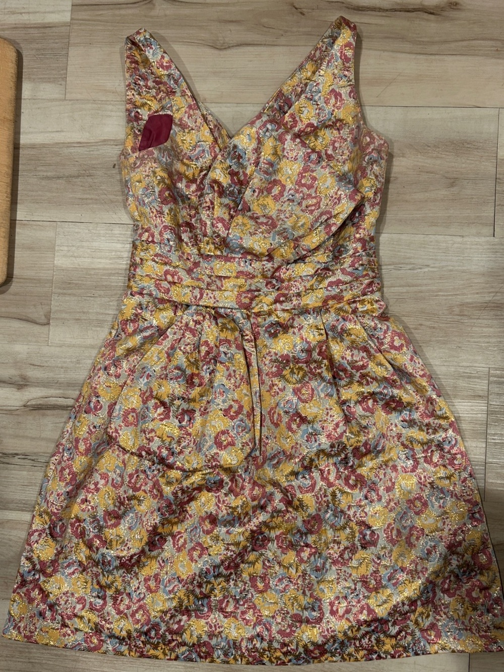 Zac Posen for Target Floral Jacquard Mini Dress - Yellow & Pink